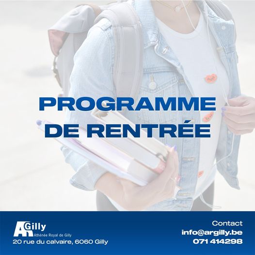 Programme rentrée