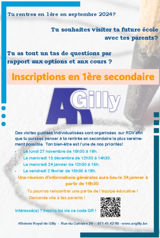 Futurs élèves  Visites guidées