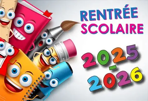 Infos rentrée scolaire